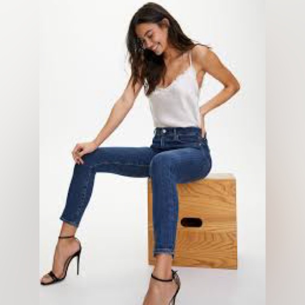 Citizens of Humanity Premium Vintage Jeans in Rocket Crop High Rise Skinny